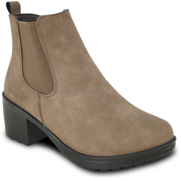 KOZI Canada Women Boot Angie-10 Ankle Casual Boot CAMEL