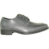ALLURE MEN Boy AL01KID Dress Shoe Formal Tuxedo for Prom & Wedding and School Uniform Steel Grey