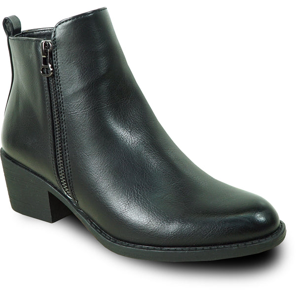 KOZI Canada Waterproof Women Boot CHLOE-1 Ankle Dress Boot Black