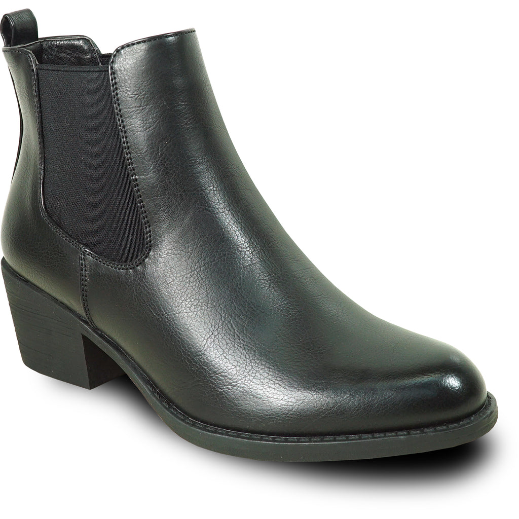 KOZI Canada Waterproof Women Boot CHLOE-2 Ankle Dress Boot Black