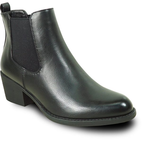 KOZI Canada Waterproof Women Boot CHLOE-2 Ankle Dress Boot Black