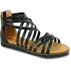 KOZI Women Sandal FIONA-2 Comfort Flat Sandal Black