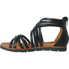 KOZI Women Sandal FIONA-2 Comfort Flat Sandal Black
