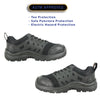 VANGELO Men Work Safety Shoe HELMUT-2 CSA Certified Steel Toe Protection Black