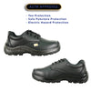 VANGELO Men Work Safety Shoe HELMUT-3 CSA Certified Steel Toe Protection Black