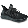 VANGELO Men Slip Resistant Shoe JIMMY-5 Black  - Wide Width Available