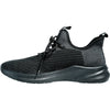 VANGELO Men Slip Resistant Shoe JIMMY-5 Black  - Wide Width Available