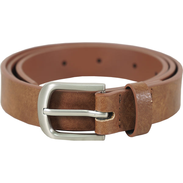 Vangelo Kid Classic Dress Belt KAISER-1 Brown Soft