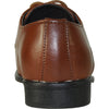 BRAVO Boy Dress Shoe KING-1KID Oxford Shoe Brown