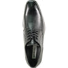 BRAVO Men Dress Shoe KING-7 Oxford Shoe BLACK - Medium and Wide Width Available