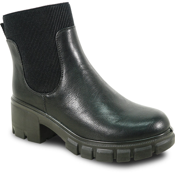 KOZI Canada Women Boot LEILA-7 Ankle Casual Boot Black
