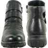 KOZI Waterproof Women Boot LYA-11 Ankle Winter Fur Casual Boot BLACK