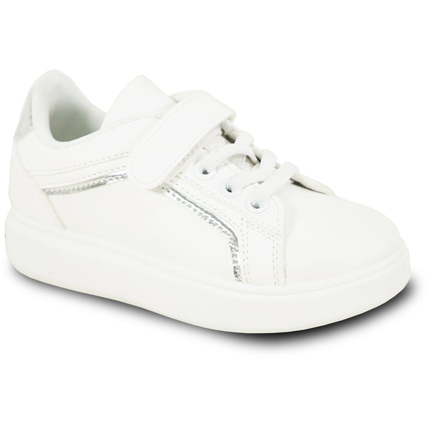 KOZI Kid Fashion Sneaker MG3275KID with Removable Insole SILVER