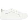KOZI Women Fashion Sneaker MG3275 Wedge Platform with Removable Insole Silver