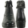 KOZI Women Winter Fur Boot NANCY-1 Ankle Casual Boot Black