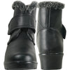 KOZI Women Winter Fur Boot NANCY-6 Ankle Casual Boot Black