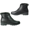 KOZI Canada Waterproof Women Boot NEIVA-3 Ankle Winter Fur Casual Boot Black