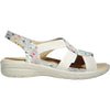 kozi Women Sandal OY3132 Comfort Wedge Sandal Beige