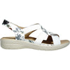 kozi Women Sandal OY3132 Comfort Wedge Sandal Flower-2
