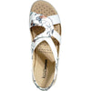 kozi Women Sandal OY3132 Comfort Wedge Sandal Flower-2