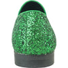 BRAVO Men Dress Shoe PROM-2 Loafer Shoe for Prom & Wedding GREEN