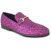 BRAVO Men Dress Shoe PROM-2 Loafer Shoe for Prom & Wedding PURPLE