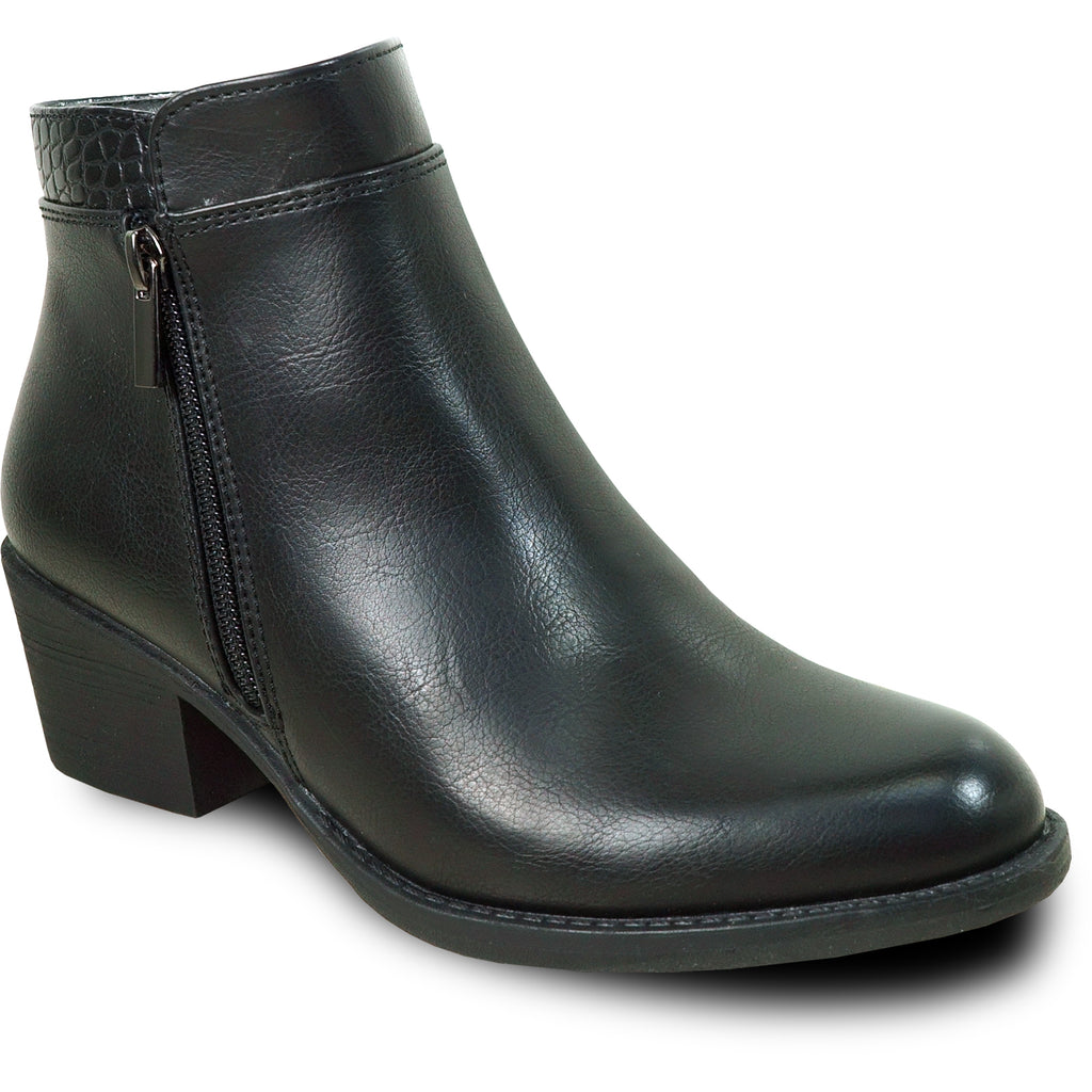 KOZI Canada Waterproof Women Boot VENUS-2 Ankle Dress Boot Black
