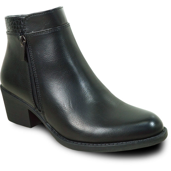 KOZI Canada Waterproof Women Boot VENUS-2 Ankle Dress Boot Black