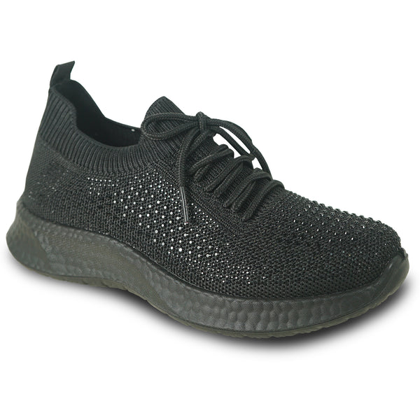 KOZI Women Casual Shoe YQ3260 Comfort Shoe Black