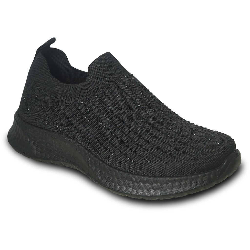 KOZI Women Casual Shoe YQ3261 Comfort Shoe Black