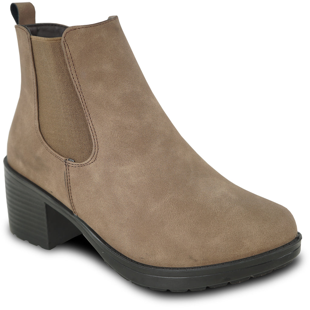 KOZI Canada Women Boot Angie-10 Ankle Casual Boot CAMEL