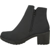 KOZI Canada Women Boot Angie-1 Ankle Casual Boot BLACK
