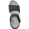 VANGELO Women Sandal ASPEN Comfort Wedge Sandal Black