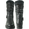 KOZI Canada Waterproof Women Boot CAROLINA Ankle Winter Fur Casual Boot Black Wide Calf