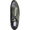 BRAVO Men Dress Shoe KLEIN-1 Oxford Shoe Black with Leather Lining