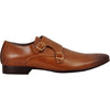 BRAVO Men Dress Shoe KLEIN-5 Loafer Shoe Tan with Leather Lining