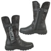 VANGELO Waterproof Women Boot LYA-5 Mid-Calf Winter Fur Casual Boot BLACK