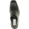 BRAVO Men Dress Shoe MILANO-3 Oxford Shoe Black