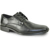 BRAVO Men Dress Shoe MILANO-4 Oxford Shoe Black