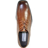 BRAVO Men Dress Shoe MILANO-4 Oxford Shoe Brown