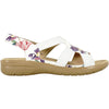 kozi Women Sandal OY3132 Comfort Wedge Sandal Flower