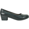 KOZI Women Comfort Dress Shoe OY3226 Heel Pump Shoe Black