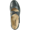 KOZI Women Comfort Casual Shoe OY3230 Wedge Mary Jane Black