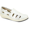 KOZI Women Comfort Casual Shoe OY3236 Wedge Sandal Silver