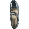 KOZI Women Comfort Dress Shoe OY3239 Heel Pump Mary Jane Shoe Black Patent – Removable Insole