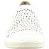 KOZI Women Comfort Casual Shoe OY3242 Wedge Slip-On Loafer White