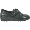 KOZI Women Comfort Casual Shoe OY6280 Wedge Shoe Black