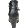 VANGELO Women Boot SD6402 Ankle Dress Boot Black