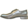 VANGELO Men Dress Shoe TAB Oxford Formal Tuxedo for Prom & Wedding Shoe Black Matte - Wide Width Available