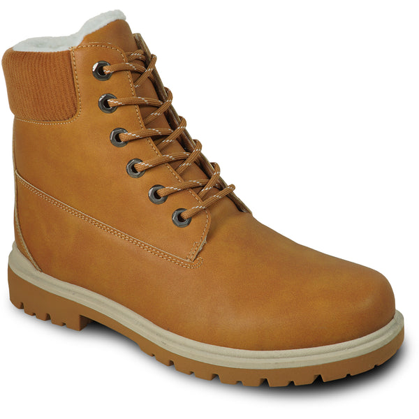 KOZI Men Boot TIME Casual Winter Fur Boot Wheat - Water Resistant